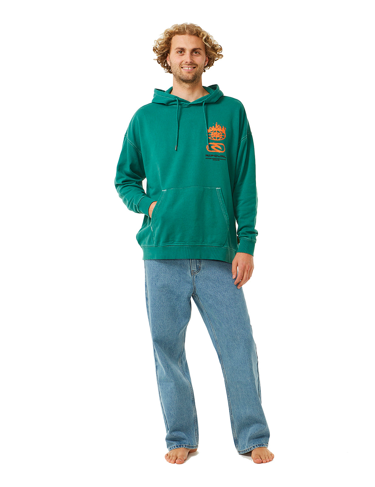 Rip Curl – Archive Hood – Kapuzenpullover in Goblin