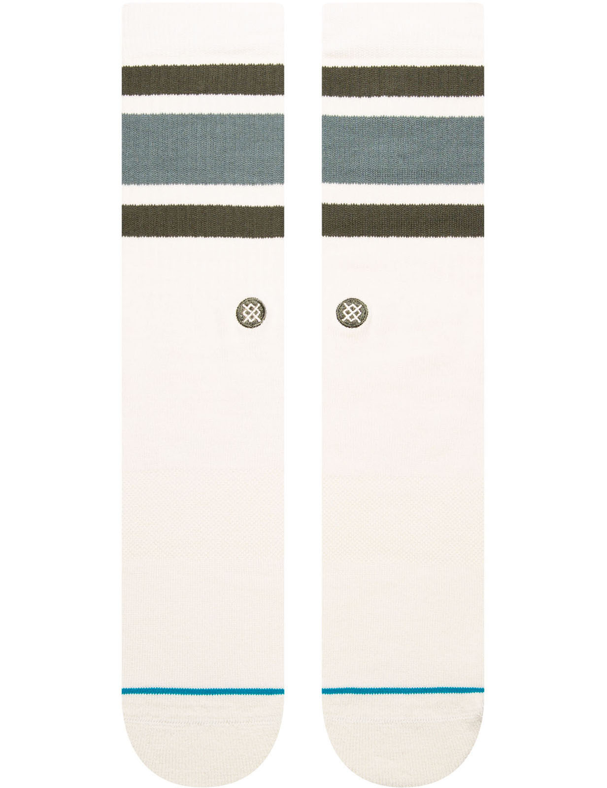 Stance Boyd Crew Socks in Vintage White