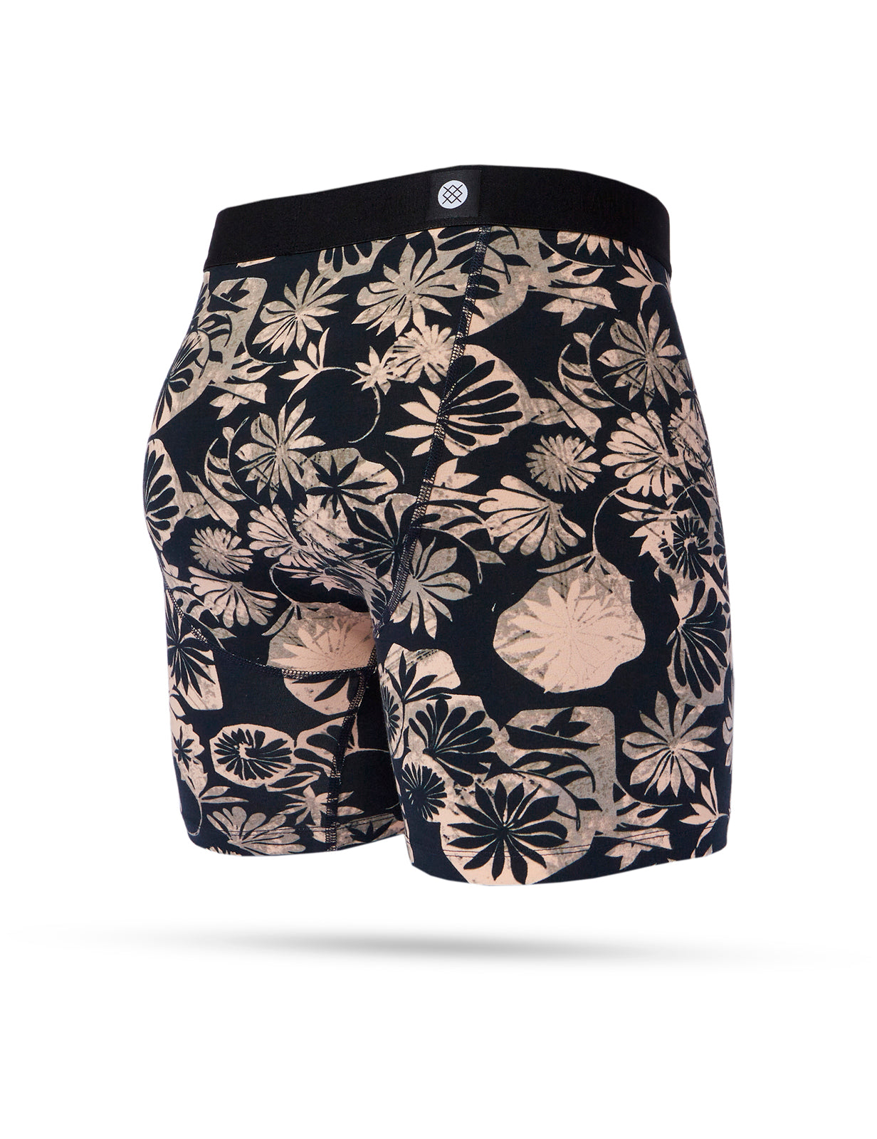 Boxer Stance Scratchboard en noir