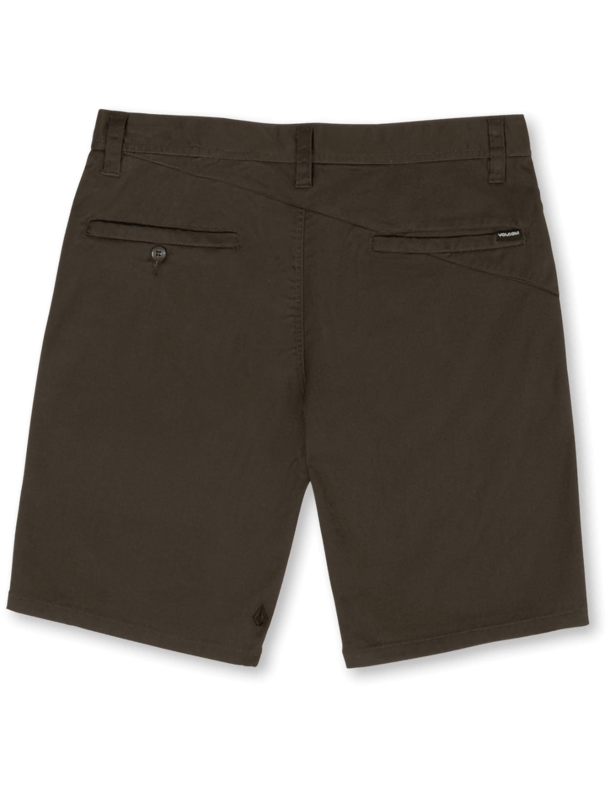 Volcom – Frickin Modern Stretch 19 – Shorts in verwaschenem Schwarz