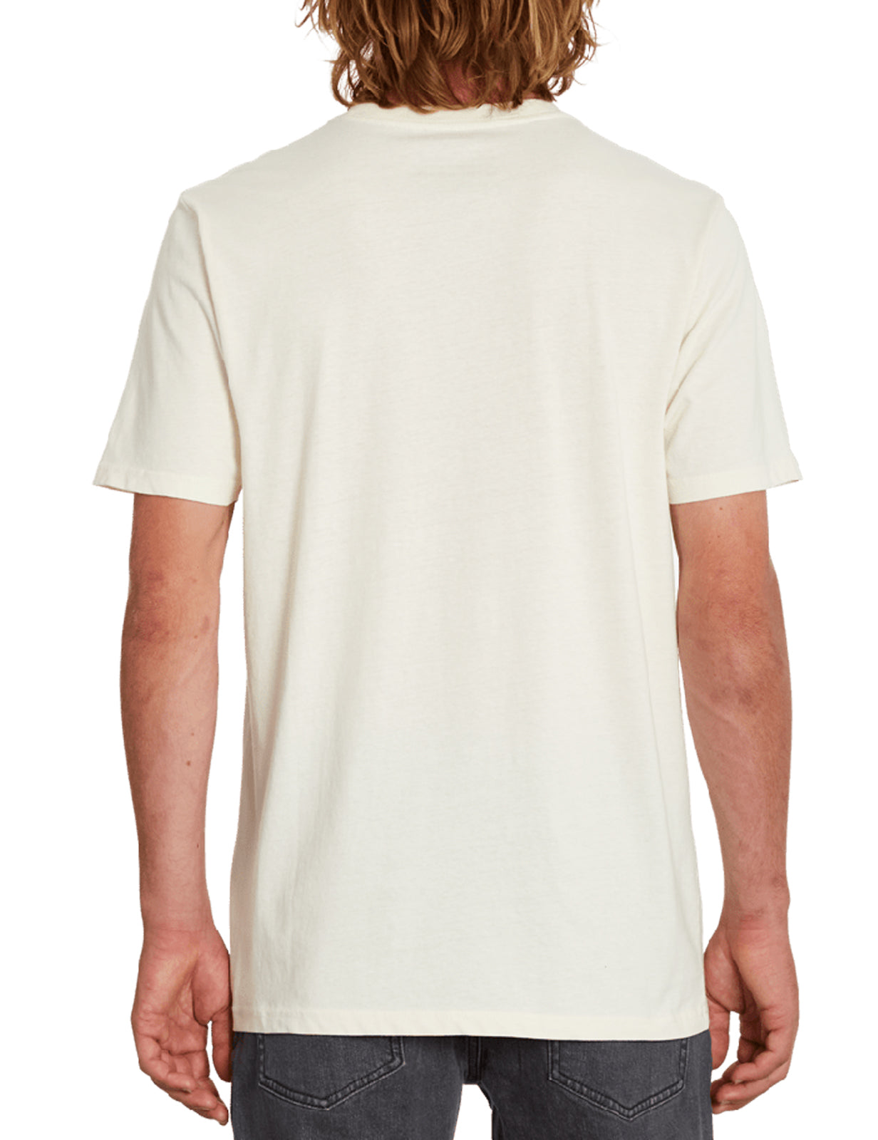 T-shirt à manches courtes Volcom Hikendo en blanc cassé