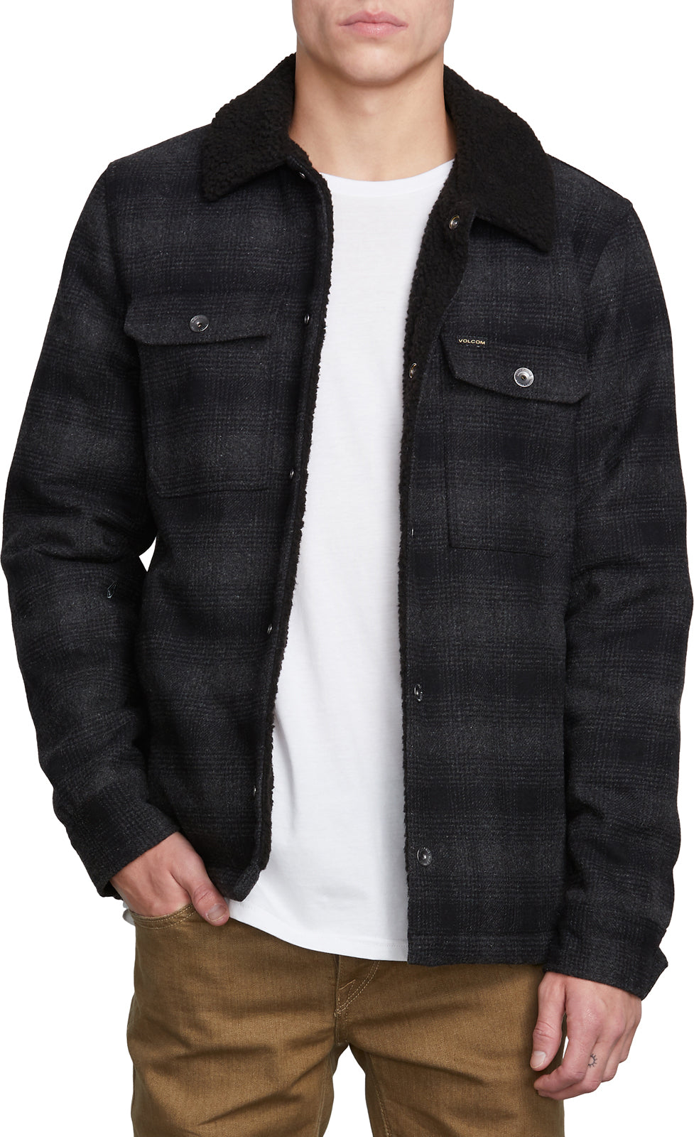 Volcom – Keaton-Jacke in Grau