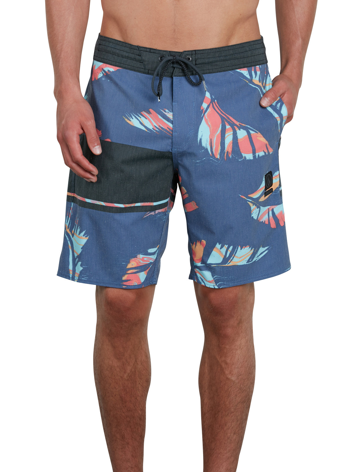 Boardshort Volcom 3 Quarta Stoney 19 en indigo