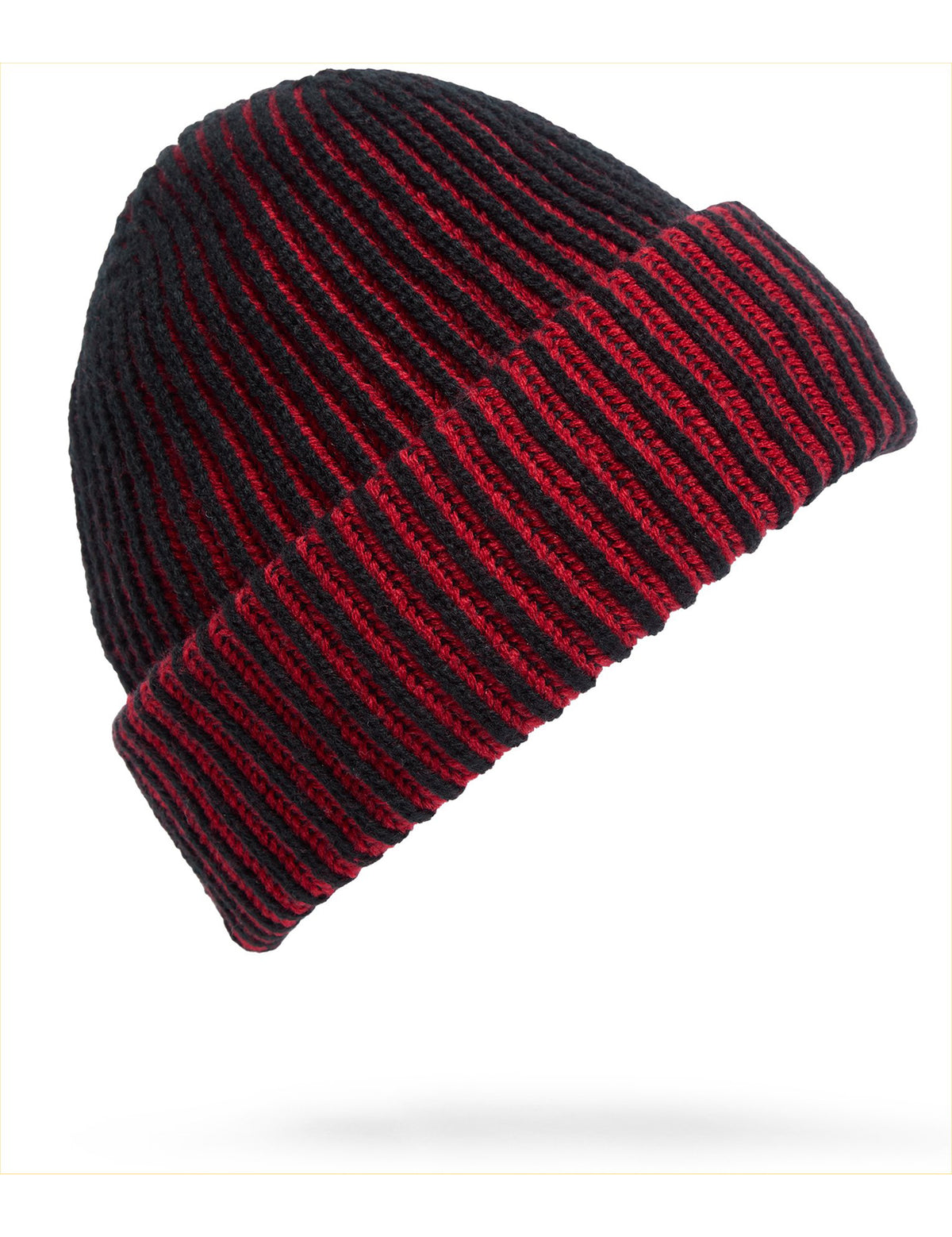 Volcom Full Stone Cuff Beanie in Lifeguard Red