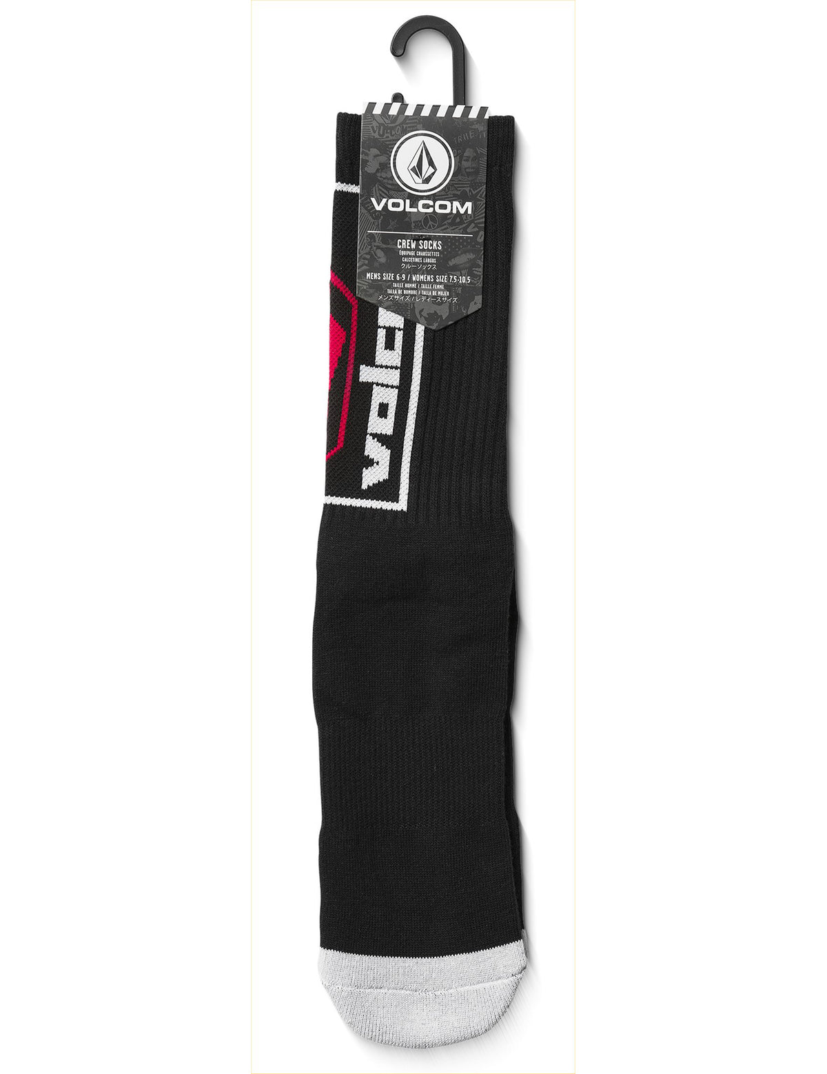 Volcom Modstone Crew Socks in Black