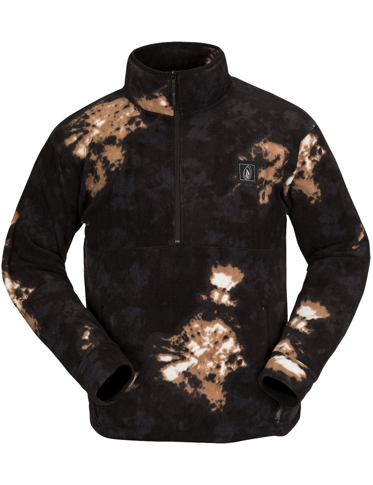 Polaire à demi-fermeture éclair Volcom V-Science en blanc cassé