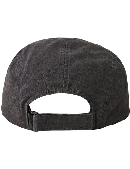 Rip Curl Vintage Adjustable Curved Peak Cap in Washed Black