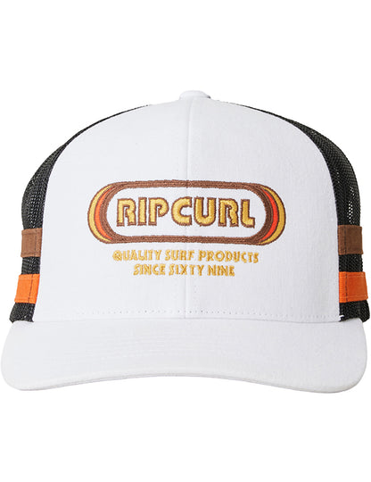 Rip Curl Surf Revival Curved Peak Cap in White