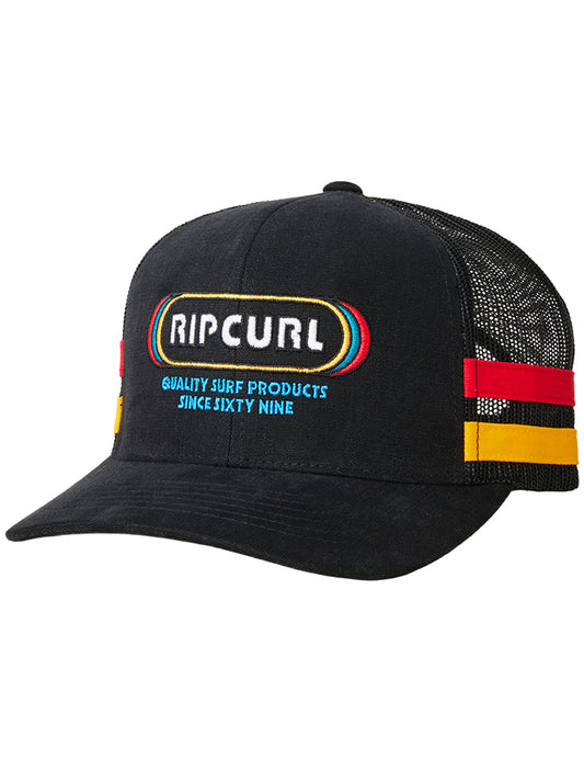 Rip Curl Surf Revival Curved Peak Cap in Black