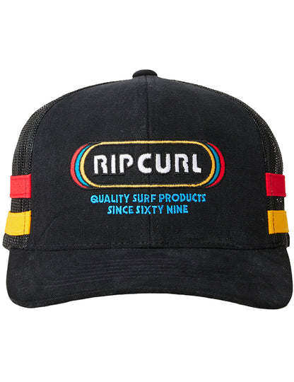 Rip Curl Surf Revival Curved Peak Cap in Black