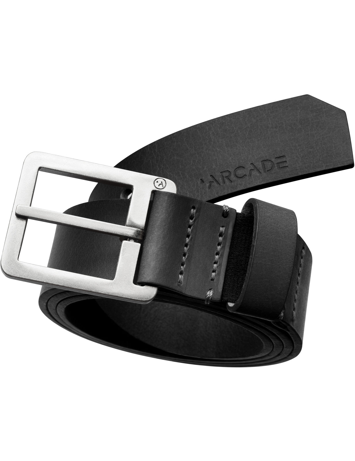 Arcade Padre Leather Belt in Black