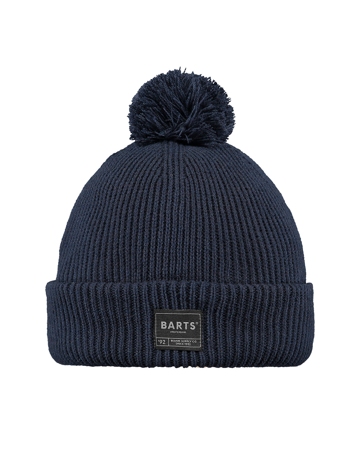 Barts Arkade Bobble Hat in Navy