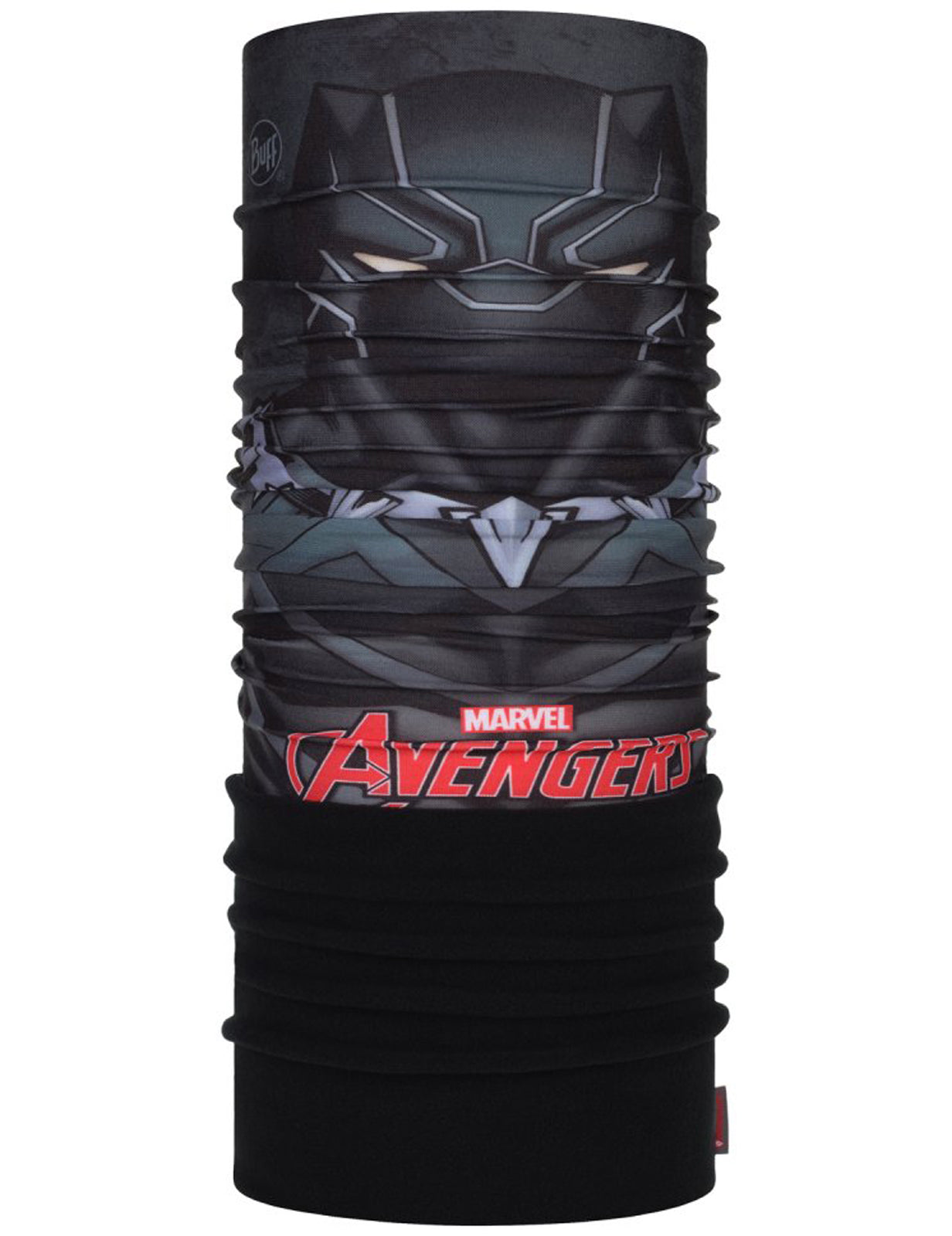 Buff Superheroes Polar Neck Warmer in Black Panther