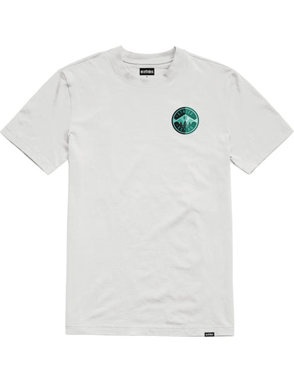 Etnies 3 Pines Short Sleeve T-Shirt in White