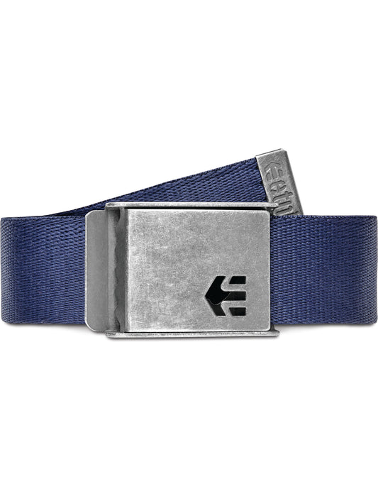 Etnies Arrow Web Webbing Belt in Dusty Blue