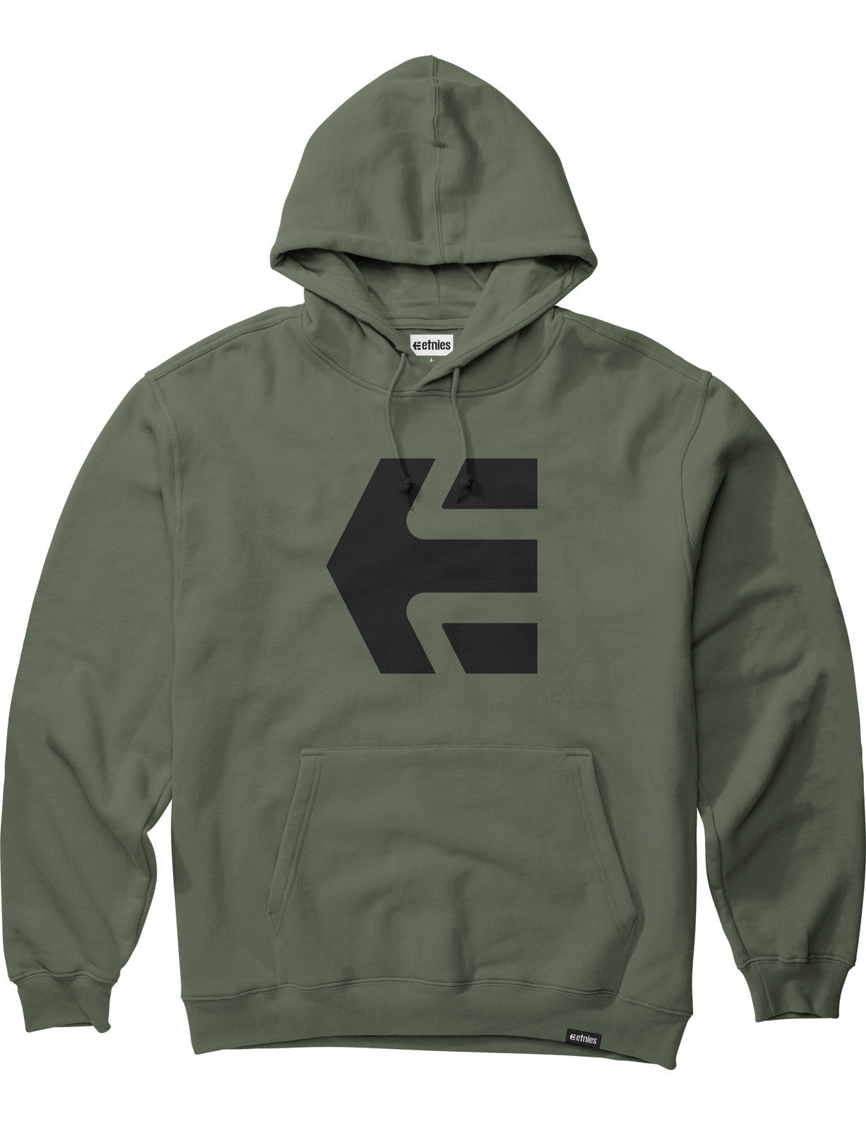 Etnies Classic Icon Pullover Hoody in Military