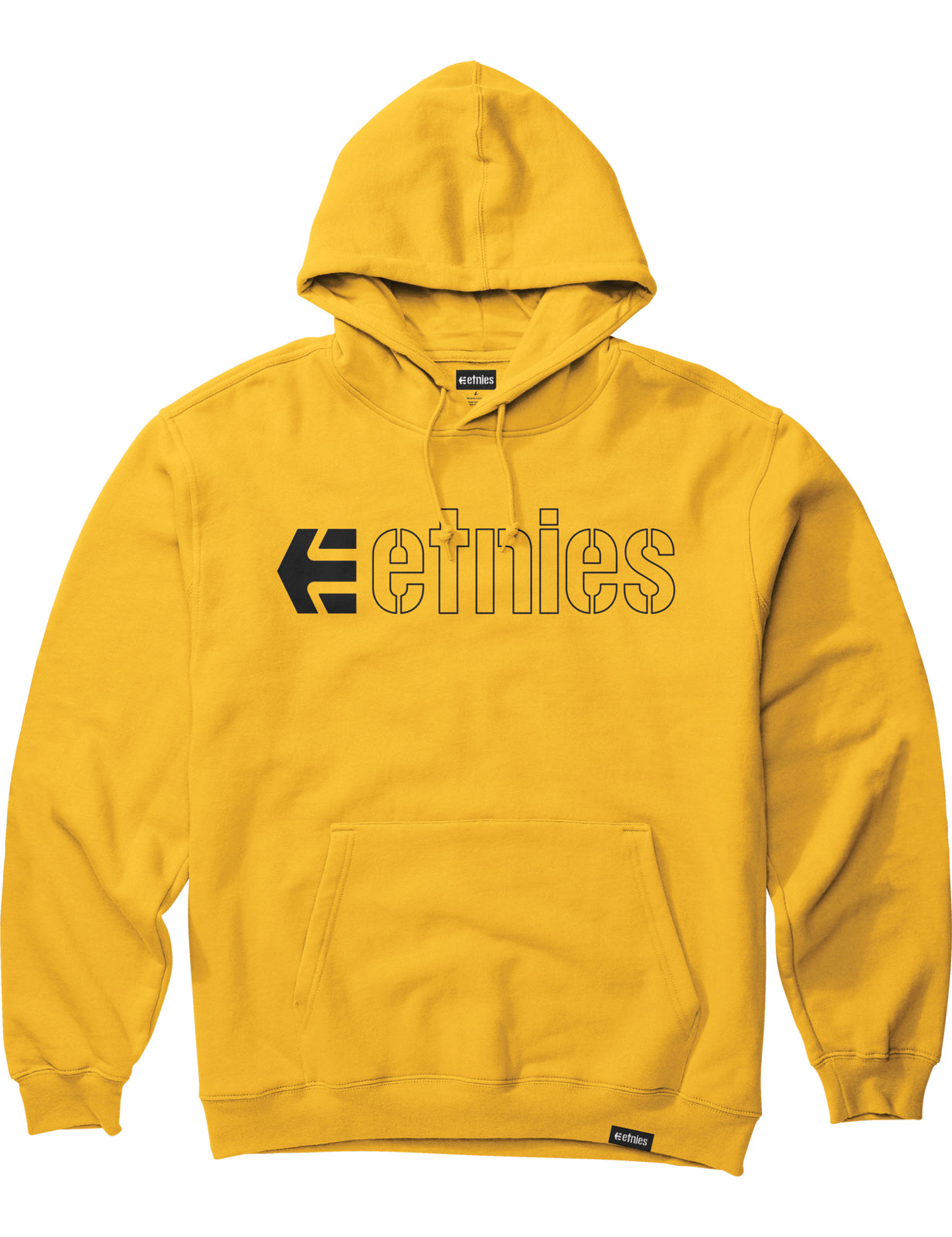 Etnies Ecorp Pullover Hoody in Yellow