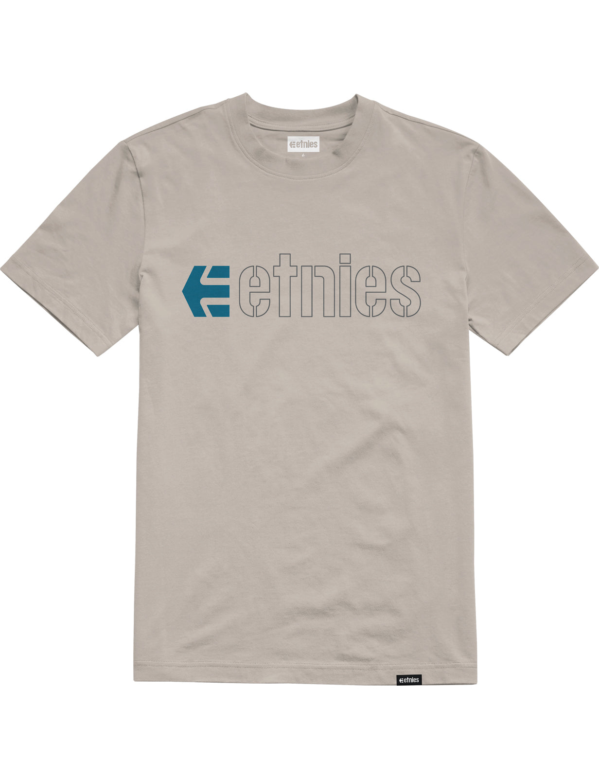 Etnies Ecorp Short Sleeve T-Shirt in Bone