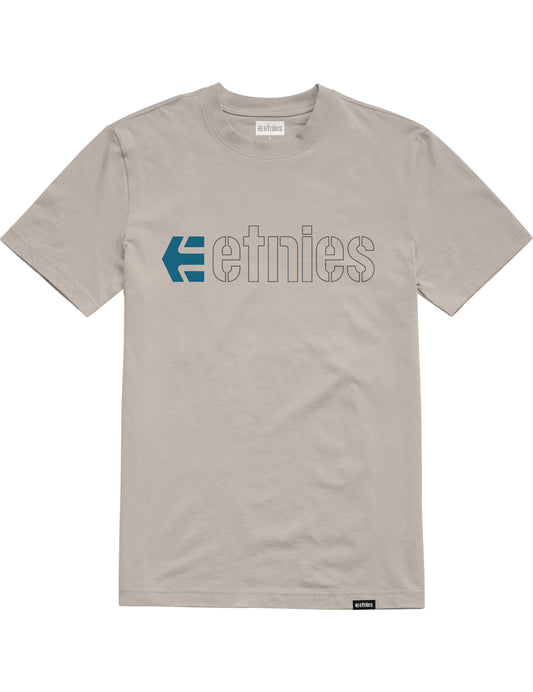 Etnies Ecorp Short Sleeve T-Shirt in Bone