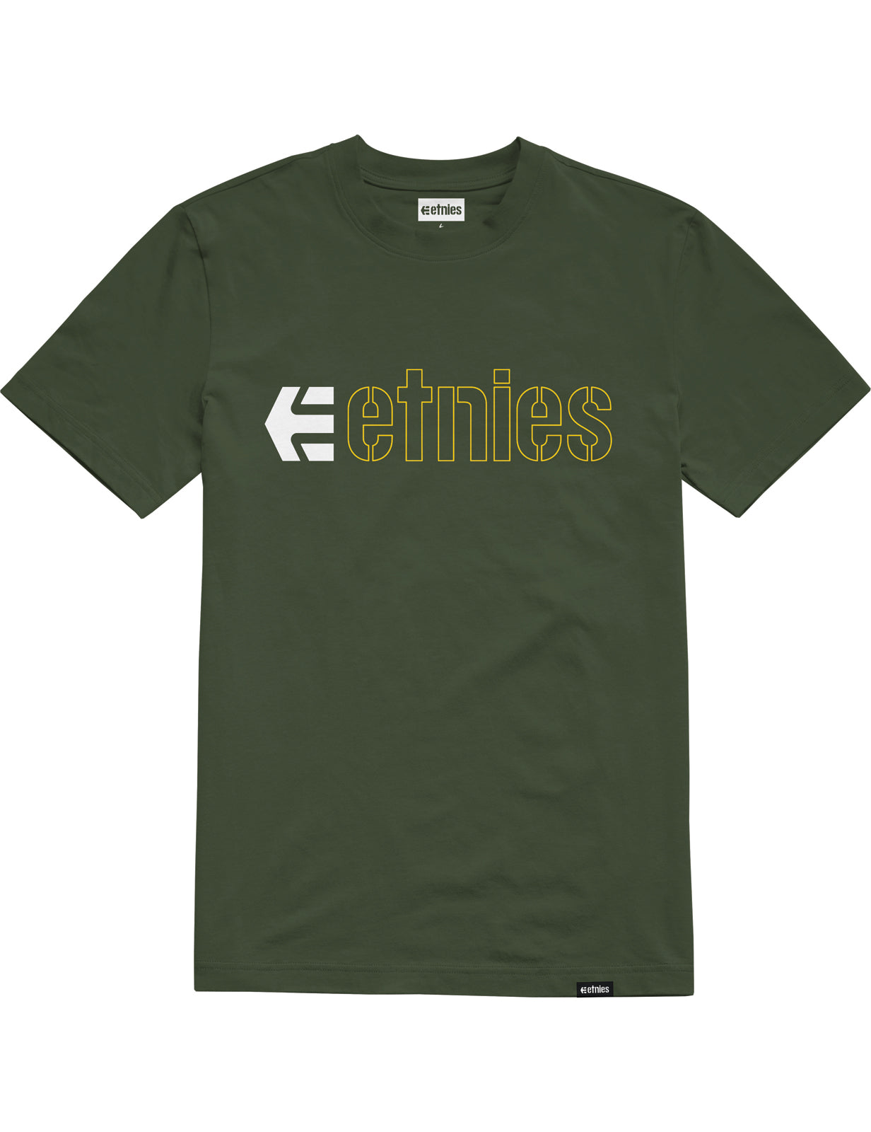 Etnies Ecorp Short Sleeve T-Shirt in Forrest