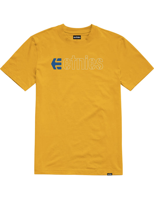 Etnies Ecorp Short Sleeve T-Shirt in Gold