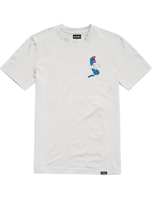 Etnies Help Short Sleeve T-Shirt in White