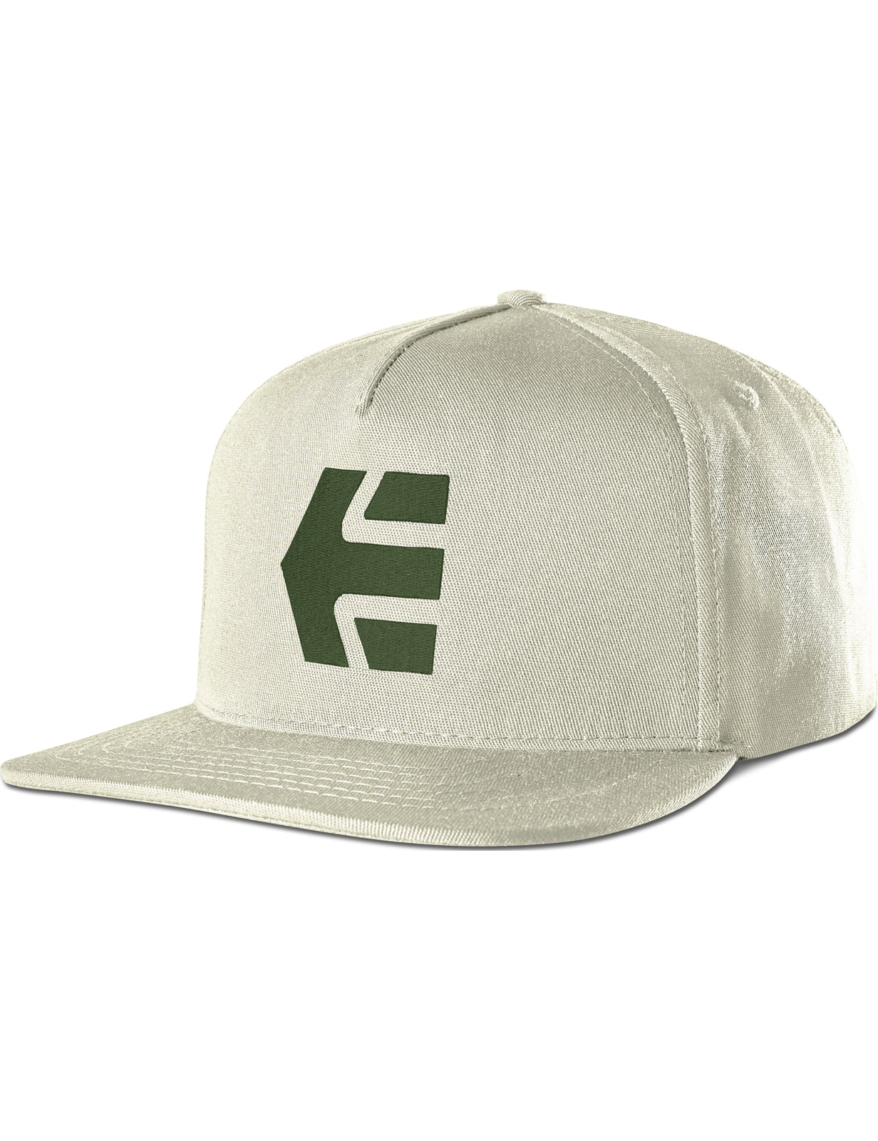 Etnies Icon Flat Peak Cap in Natural