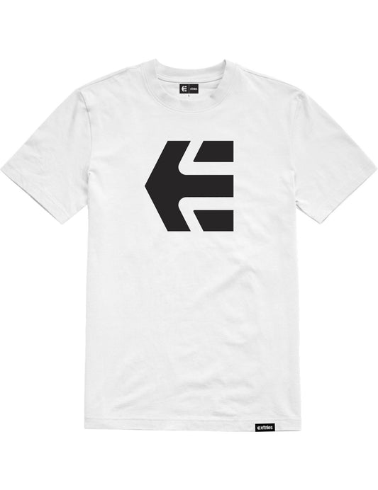 Etnies Icon Short Sleeve T-Shirt in White