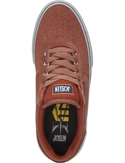 Etnies Joslin Vulc Trainers in Rust