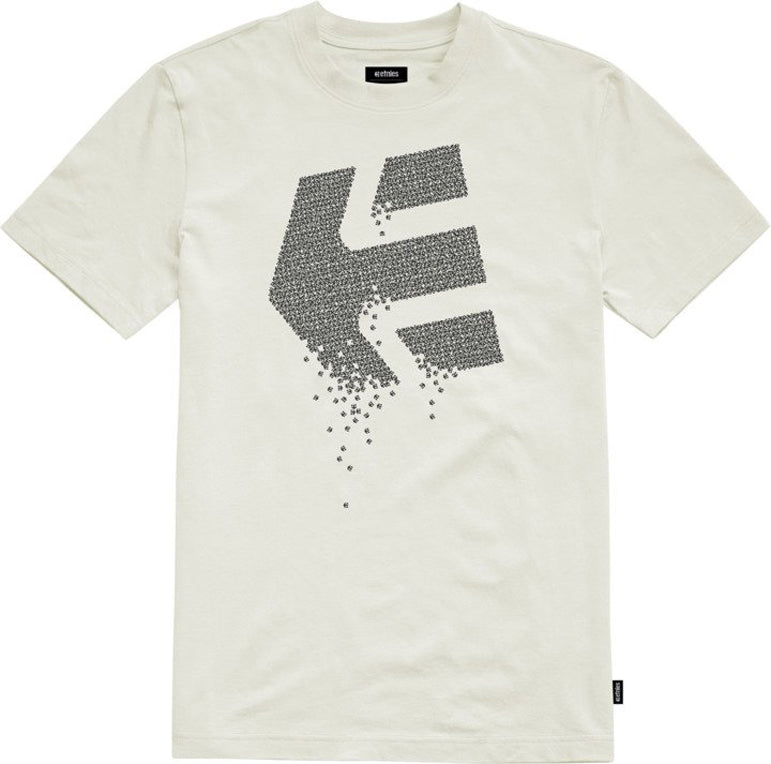 Etnies – Matrix – Kurzärmliges T-Shirt in Stein