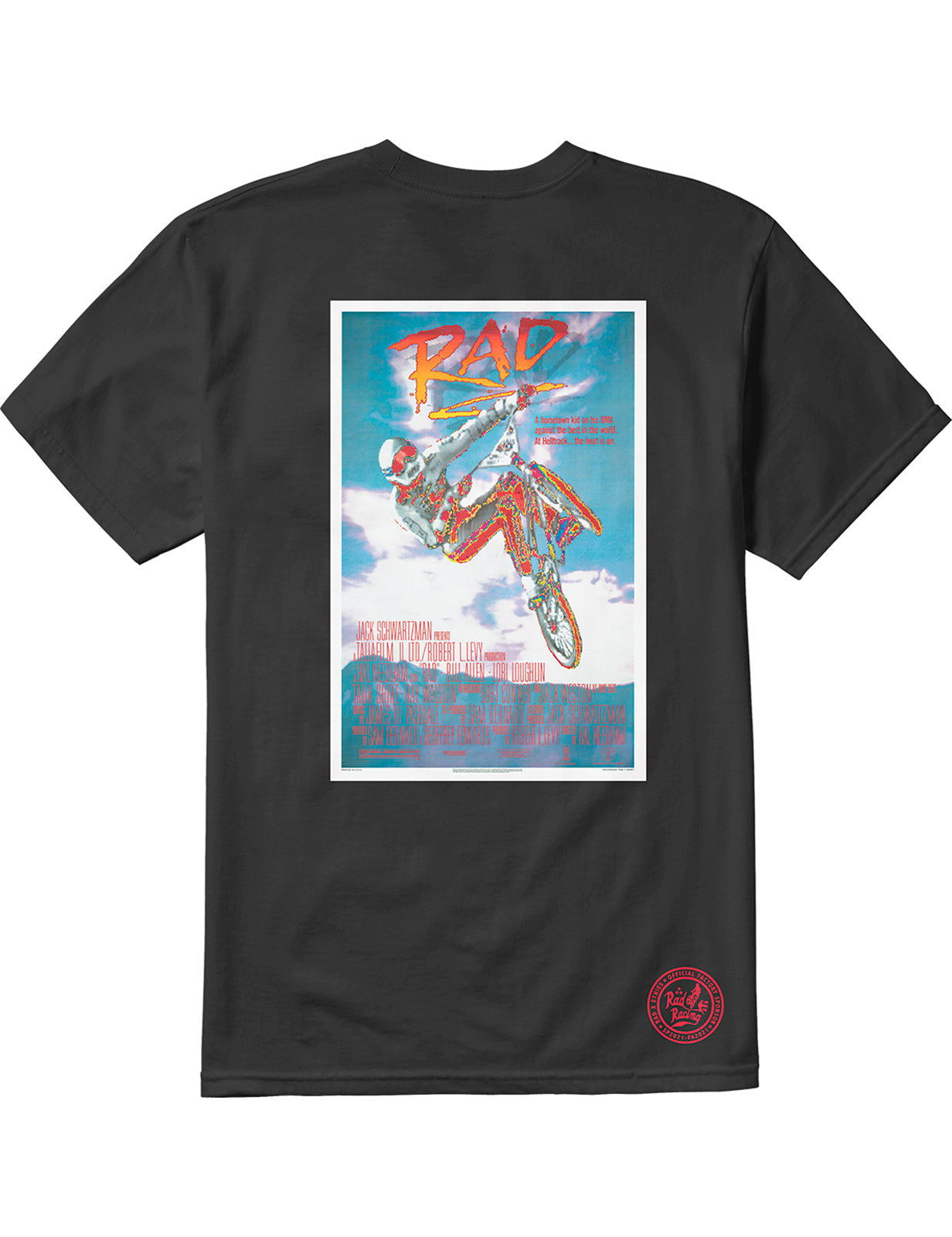 Etnies Rad Poster Rad Movie Short Sleeve T-Shirt in Black