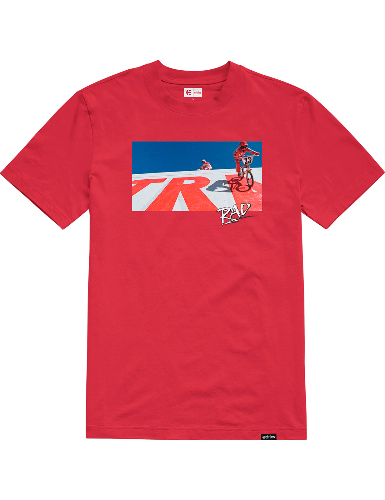 Etnies Rad Rad Movie Short Sleeve T-Shirt in Red