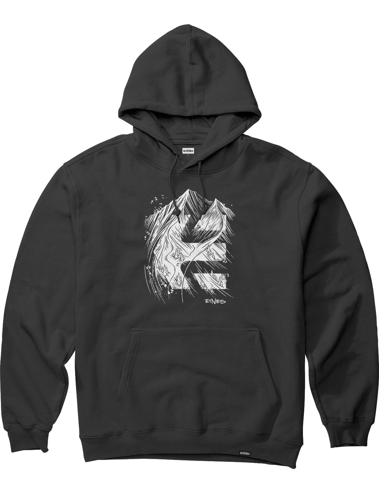 Etnies RP Arrow Pullover Hoody in Black