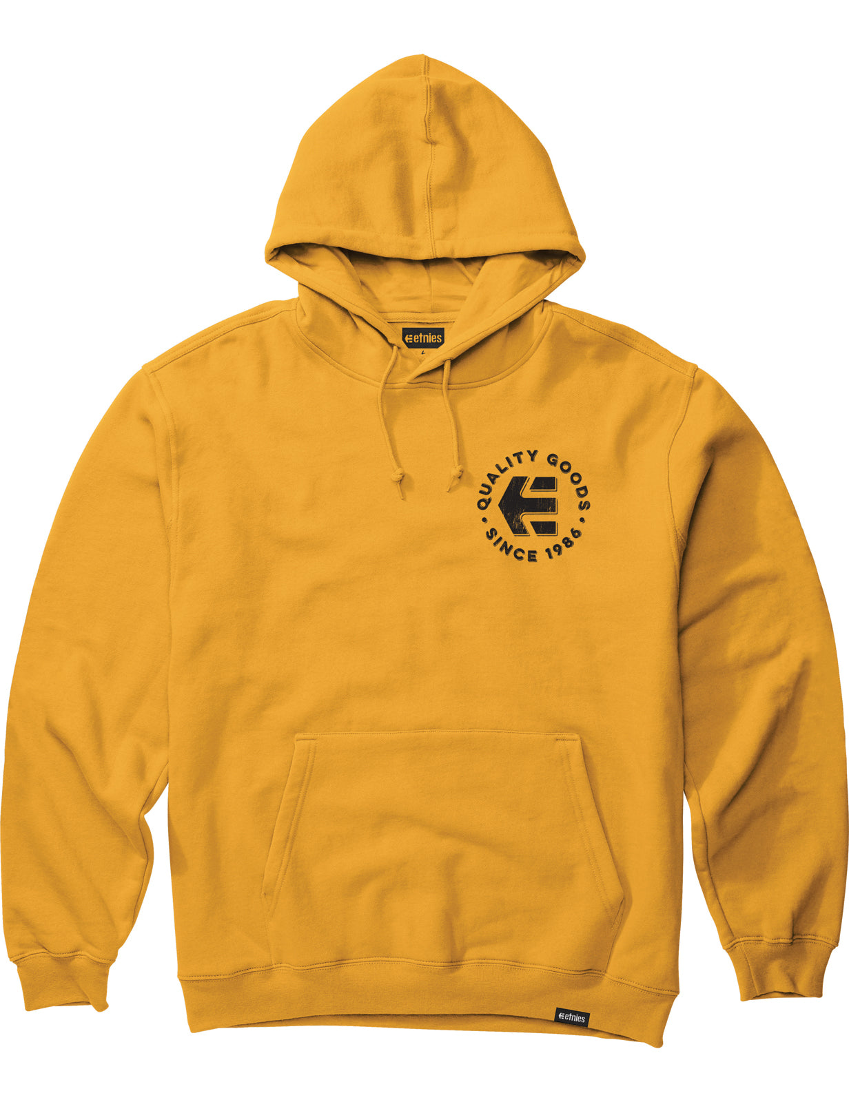 Etnies Since 1986 Pullover Hoody in Gold