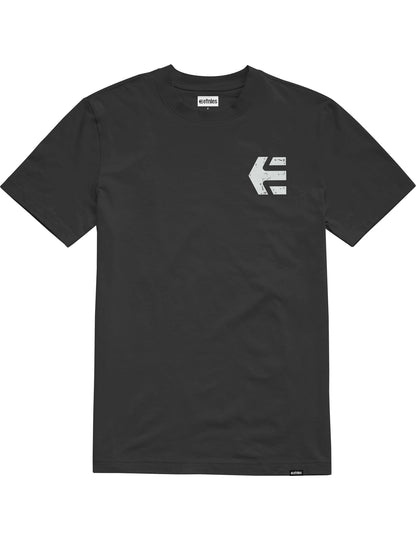 Etnies Skate Co Short Sleeve T-Shirt in Black /White