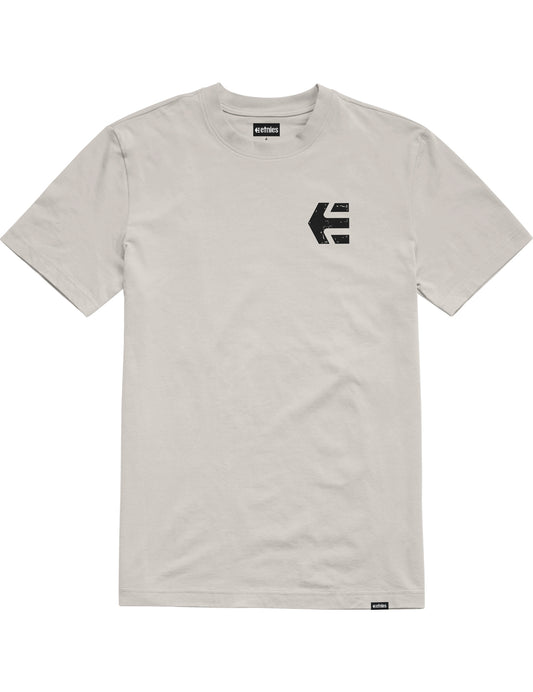 Etnies Skate Co Short Sleeve T-Shirt in Natural