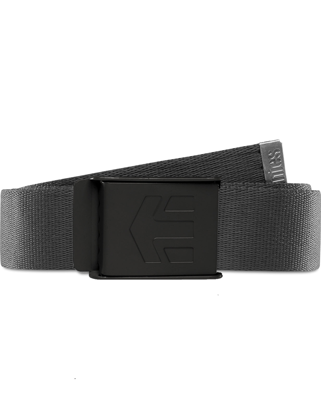 Etnies Staplez Webbing Belt in Charcoal