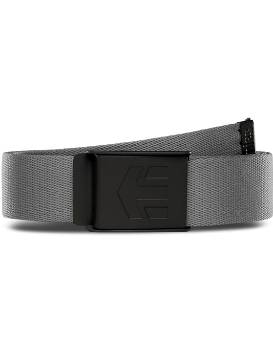 Etnies Staplez Webbing Belt in Grey