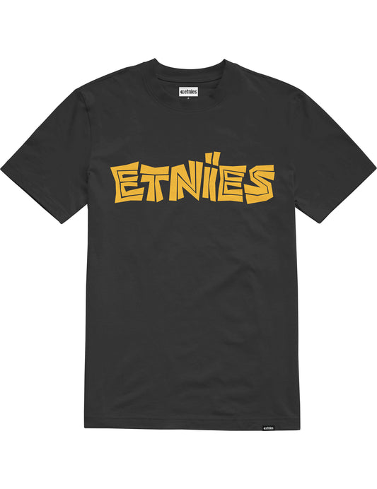 Etnies Tiki Short Sleeve T-Shirt in Black