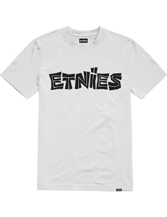 Etnies Tiki Short Sleeve T-Shirt in White