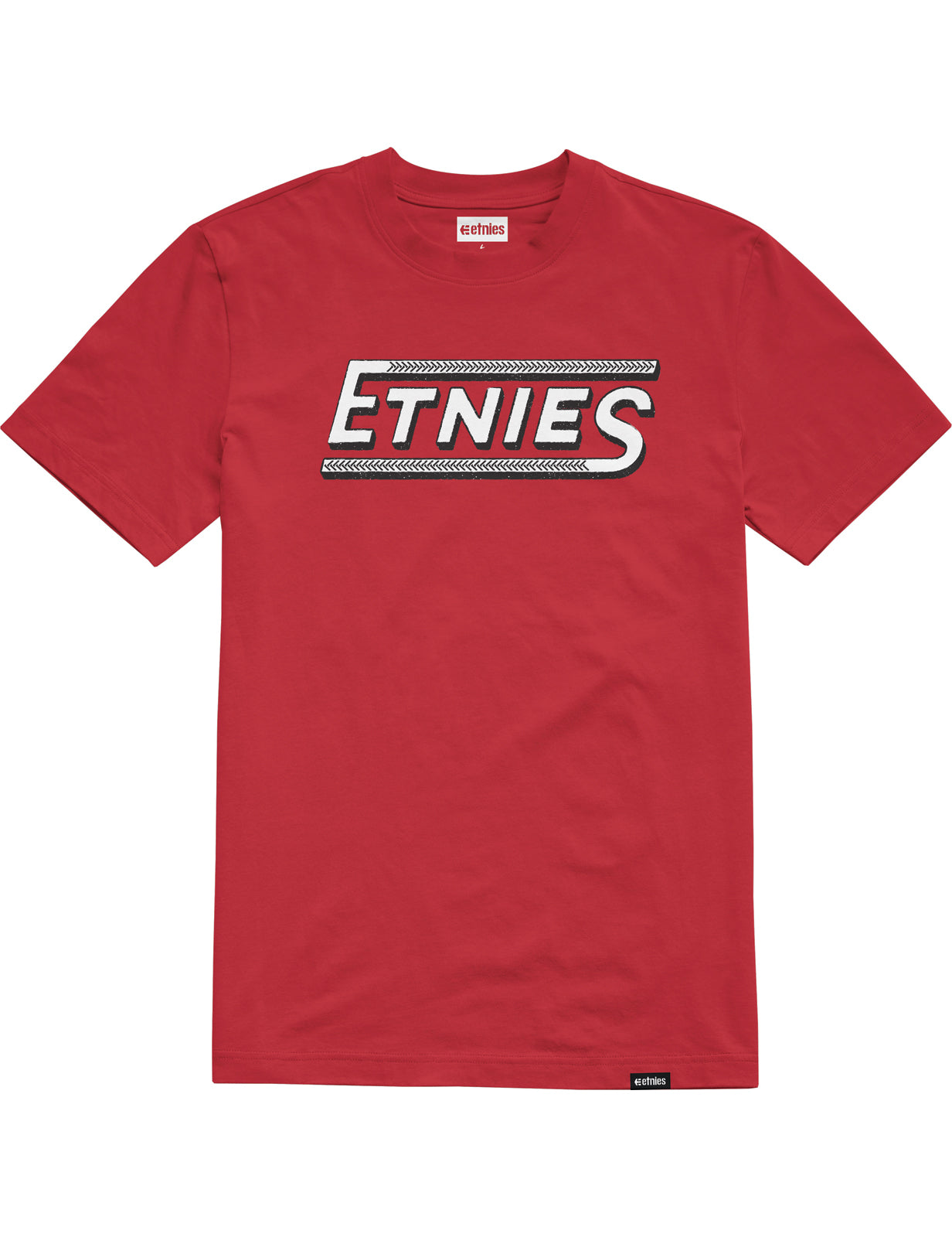 Etnies Tread Short Sleeve T-Shirt in Red