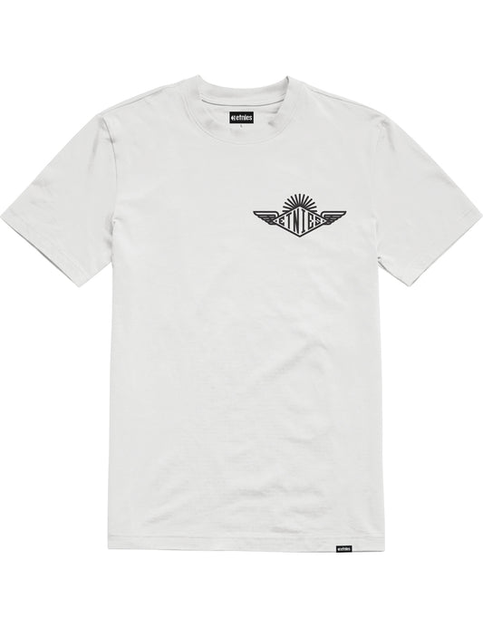 Etnies Wings Short Sleeve T-Shirt in White