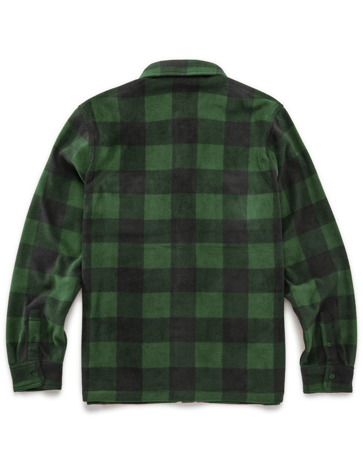 Etnies Woodsman Fleece Long Sleeve Shirt in Olive