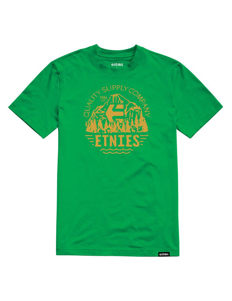 T-shirt à manches courtes Etnies Yosemite en vert Kelly