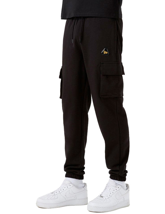 New Era New Era Cargo Joggers in Black