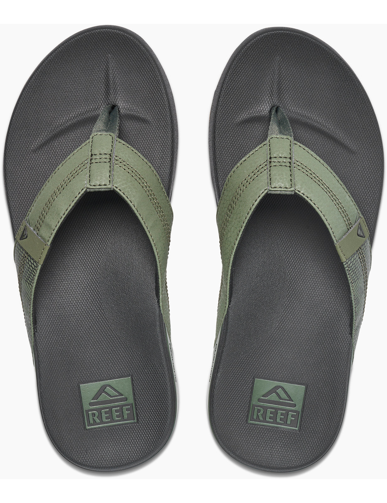 Reef Cushion Phantom Sandals in Geo Olive