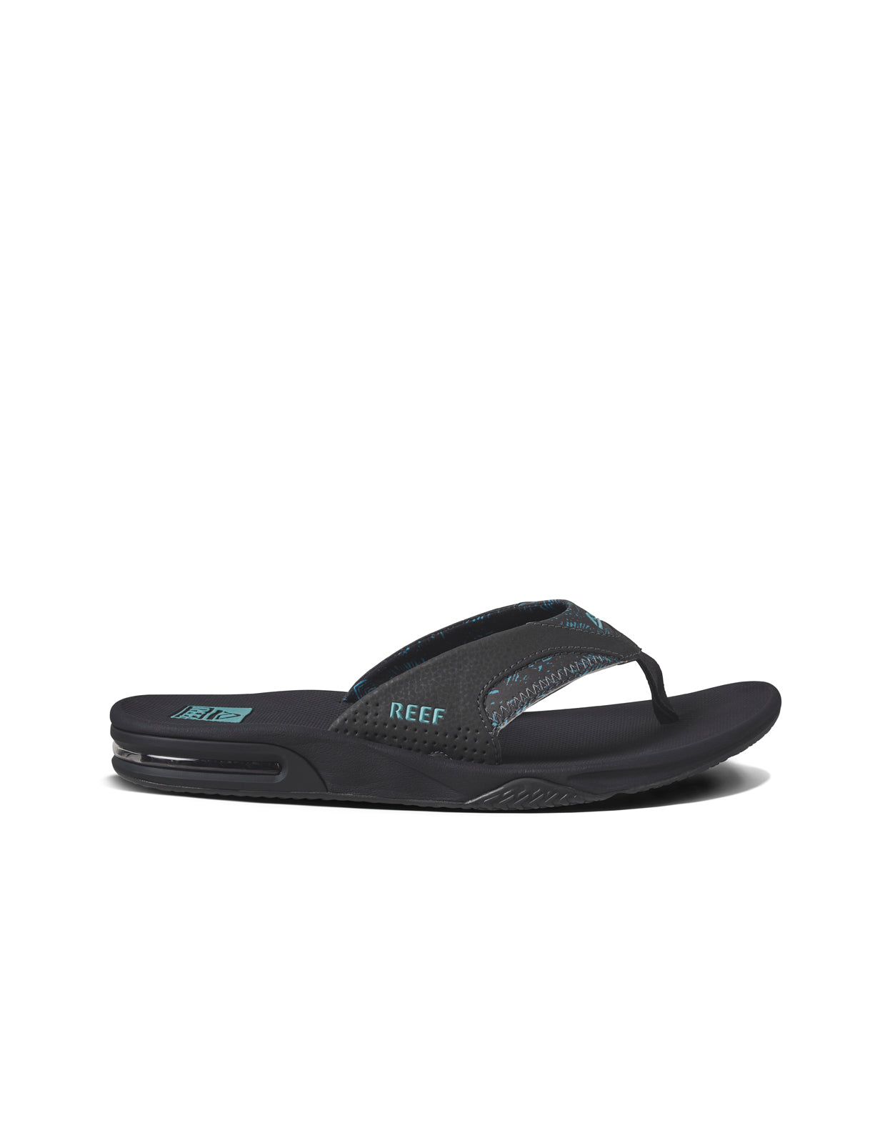 Reef Fanning Sandals in Aquifer Palm