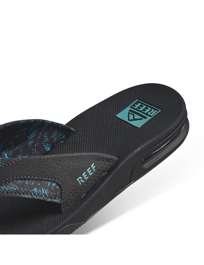 Reef Fanning Sandals in Aquifer Palm