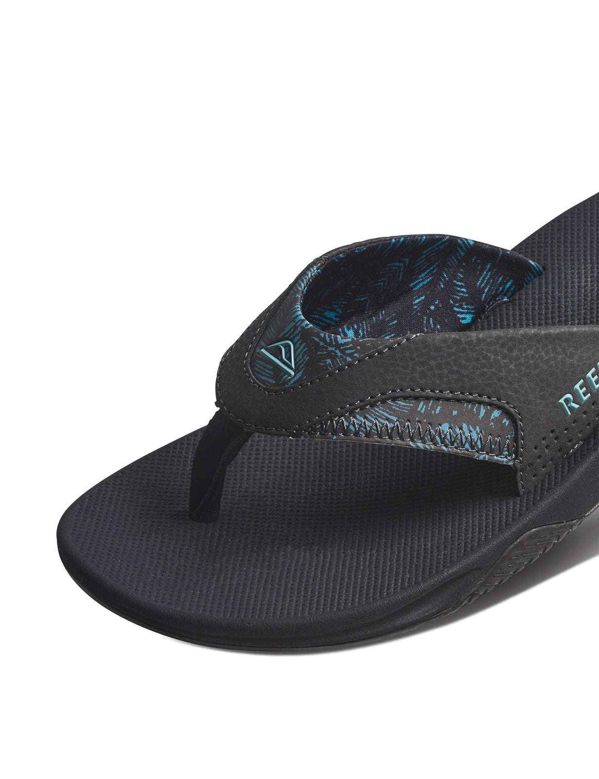 Reef Fanning Sandals in Aquifer Palm