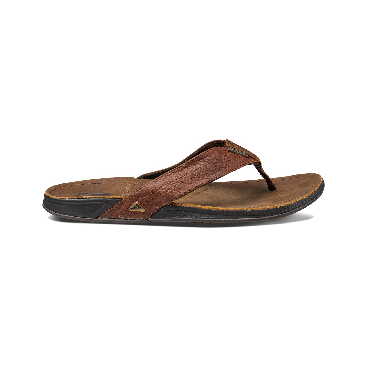 Reef J-Bay III Leather Sandals in Camel